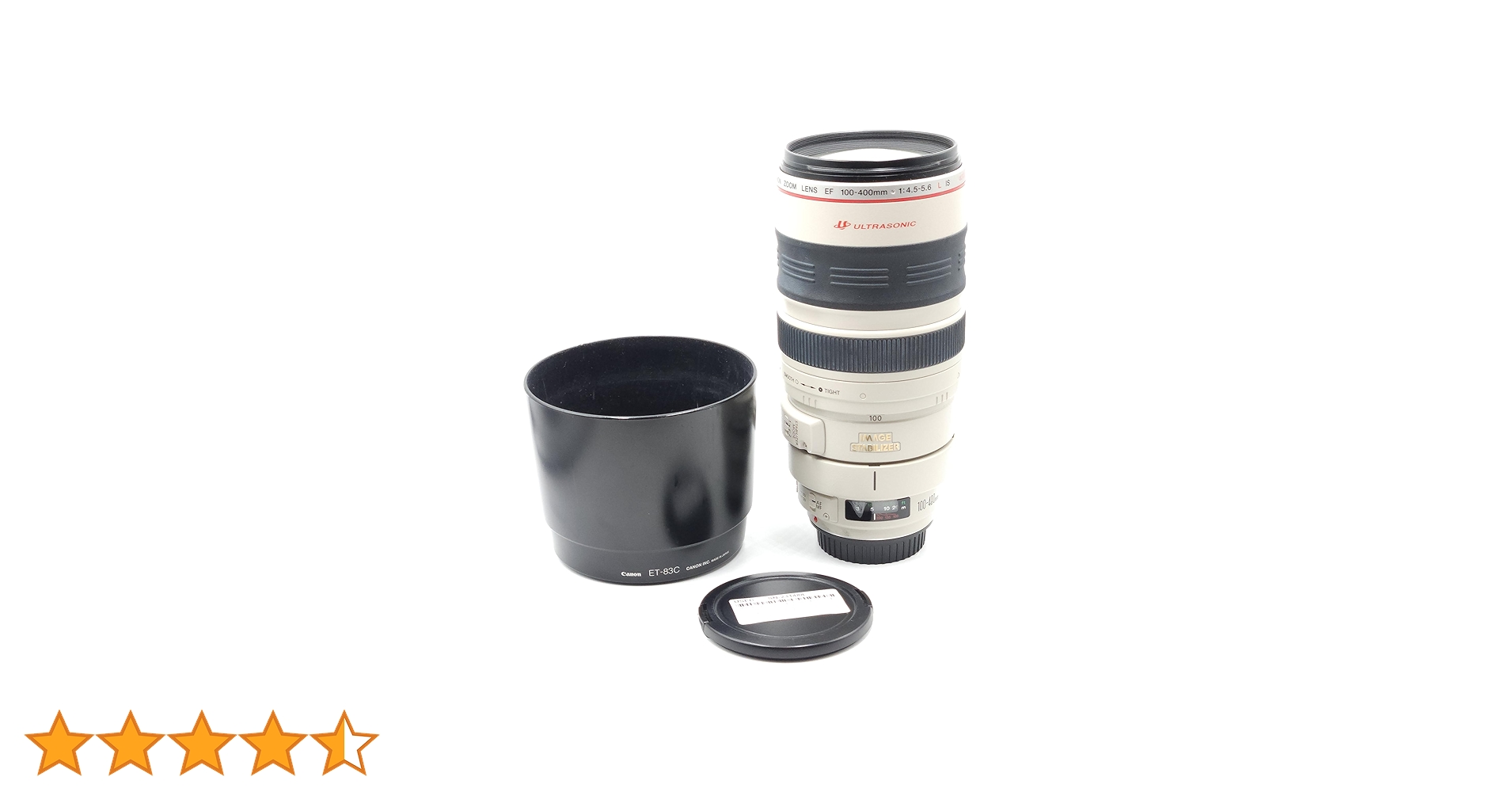 Canon EF 100-400mm f/4.5-5.6L is USM Telephoto Zoom Lens for